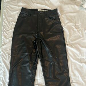 Abercrombie & Fitch the Ankle Straight Ultra High Rise Curve Love
